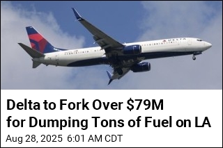 Delta to Fork Over $79M for Dumping Tons of Fuel on LA