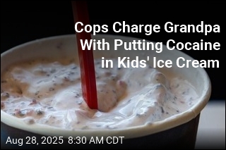 Cops: Grandpa Put Cocaine in Kids&#39; Ice Cream