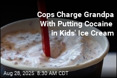 Cops: Grandpa Put Cocaine in Kids&#39; Ice Cream