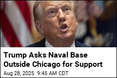 Trump Asks Military Base Outside Chicago for Support
