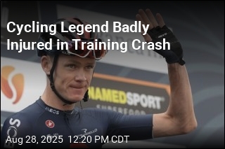 Cycling Legend Badly Injured in Training Crash