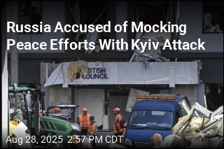 Massive Attack on Kyiv Kills 21, Damages EU Offices