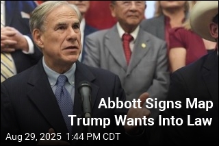 Abbott Signs Map Trump Wants Into Law