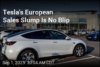 Tesla&#39;s European Sales Slump Shows No Sign of Letting Up