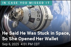 He Said He Was Stuck in Space, So She Opened Her Wallet