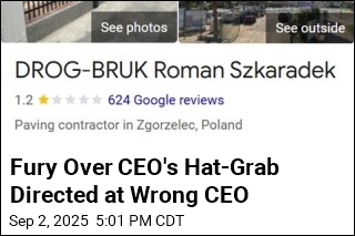 Fury Over CEO&#39;s Hat-Grab Directed at Wrong CEO