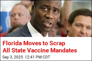 Florida Moves to Scrap All State Vaccine Mandates
