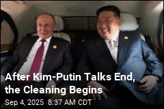 After Kim-Putin Talks End, the Cleaning Begins