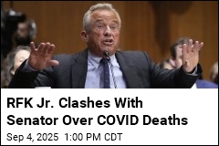 RFK Jr. Clashes With Senator Over COVID Deaths