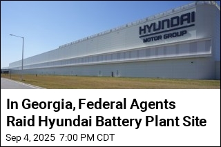 In Georgia, Federal Agents Raid Hyundai Battery Plant Site