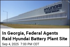 In Georgia, Federal Agents Raid Hyundai Battery Plant Site