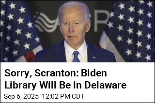 Biden Picks Delaware for His Presidential Library