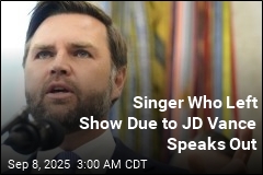 Singer Who Left Gig Due to JD Vance Speaks Out