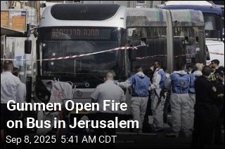 Gunmen Open Fire on Bus in Jerusalem