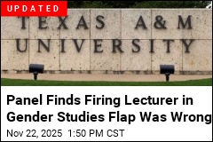 Texas A&amp;M Leadership Ousted in Gender Studies Class Dispute