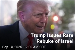Trump Rebukes Israel for Qatar Strike