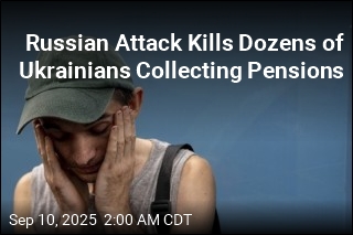 Russian Attack Kills Dozens of Ukrainians Collecting Pensions