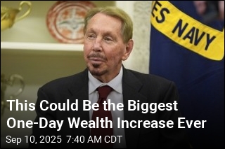 This Could Be the Biggest One-Day Wealth Increase Ever