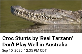 US Influencer Faces Probe for Aussie Croc-Wrestling Stunts
