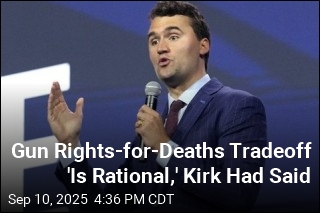 Gun Rights-for-Deaths Tradeoff &#39;Is Rational,&#39; Kirk Had Said