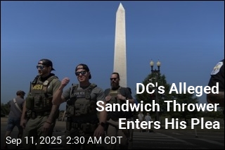 DC&#39;s Alleged Sandwich Chucker Enters His Plea