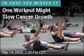 One Workout Might Slow Cancer Growth