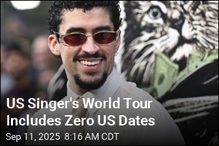 US Singer&#39;s World Tour Includes Zero US Dates