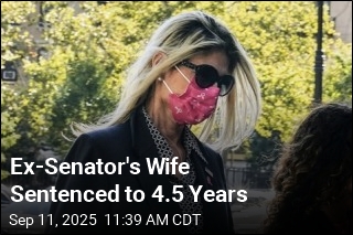 Ex-Senator&#39;s Wife Sentenced to 4.5 Years