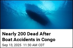 Nearly 200 Dead After Boat Accidents in Congo