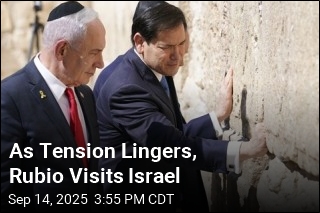 As Tension Lingers, Rubio Visits Israel