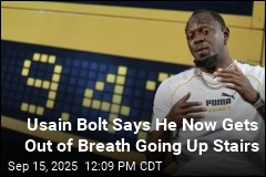 Usain Bolt Says He Now Gets Out of Breath Going Up Stairs