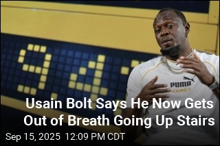 Usain Bolt Says He Now Gets Out of Breath Going Up Stairs
