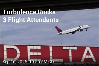 Turbulence Rocks 3 Flight Attendants
