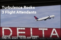 Turbulence Rocks 3 Flight Attendants