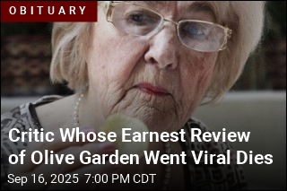 Olive Garden&#39;s Earnest and Viral Reviewer Dies at 99