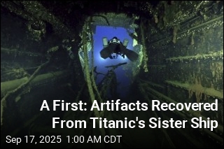 A First: Artifacts Recovered From Titanic&#39;s Sister Ship