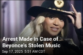 Arrest Made in Case of Beyonce&#39;s Stolen Music