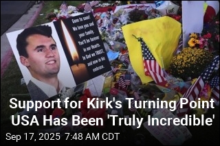 Support for Turning Point USA Spikes After Kirk&#39;s Death