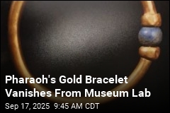 Pharaoh&#39;s Gold Bracelet Vanishes From Cairo Lab