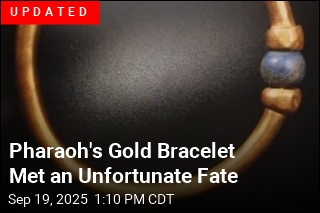 Pharaoh&#39;s Gold Bracelet Vanishes From Cairo Lab
