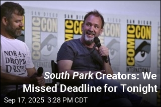 South Park Creators: We Missed Deadline for Tonight
