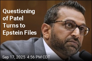 Democrats Push Patel on Epstein Files