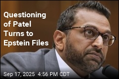Democrats Push Patel on Epstein Files