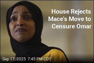 Mace Loses Bid to Censure Omar Over Kirk Remarks