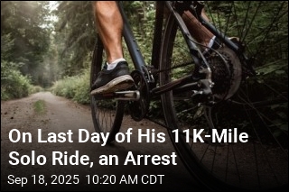 Cyclist&#39;s World Record Attempt Ends in Russian Jail