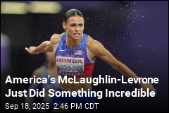 US Runner Notches Fastest 400m in 40 Years