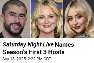 SNL Announces Season&#39;s First 3 Hosts