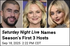 SNL Announces Season&#39;s First 3 Hosts