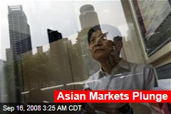 Asian Markets Plunge