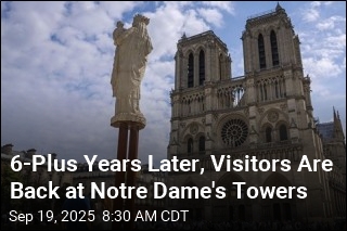 Notre Dame Towers Welcome Visitors Once Again